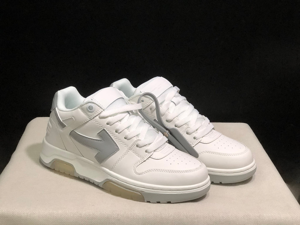 Off-White Out Of Office Low-Top Sneakers White Gray