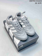 adidas Adipista Gray White Low-Top Sneakers