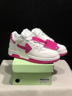 Off-White Out Of Office Low-Top Sneakers White Pink