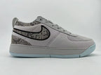 Nike Book 1 Sneakers, Gray and Pale Blue, HF6236-001