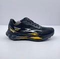 Alo Three Six Sneakers Black Yellow Graffiti