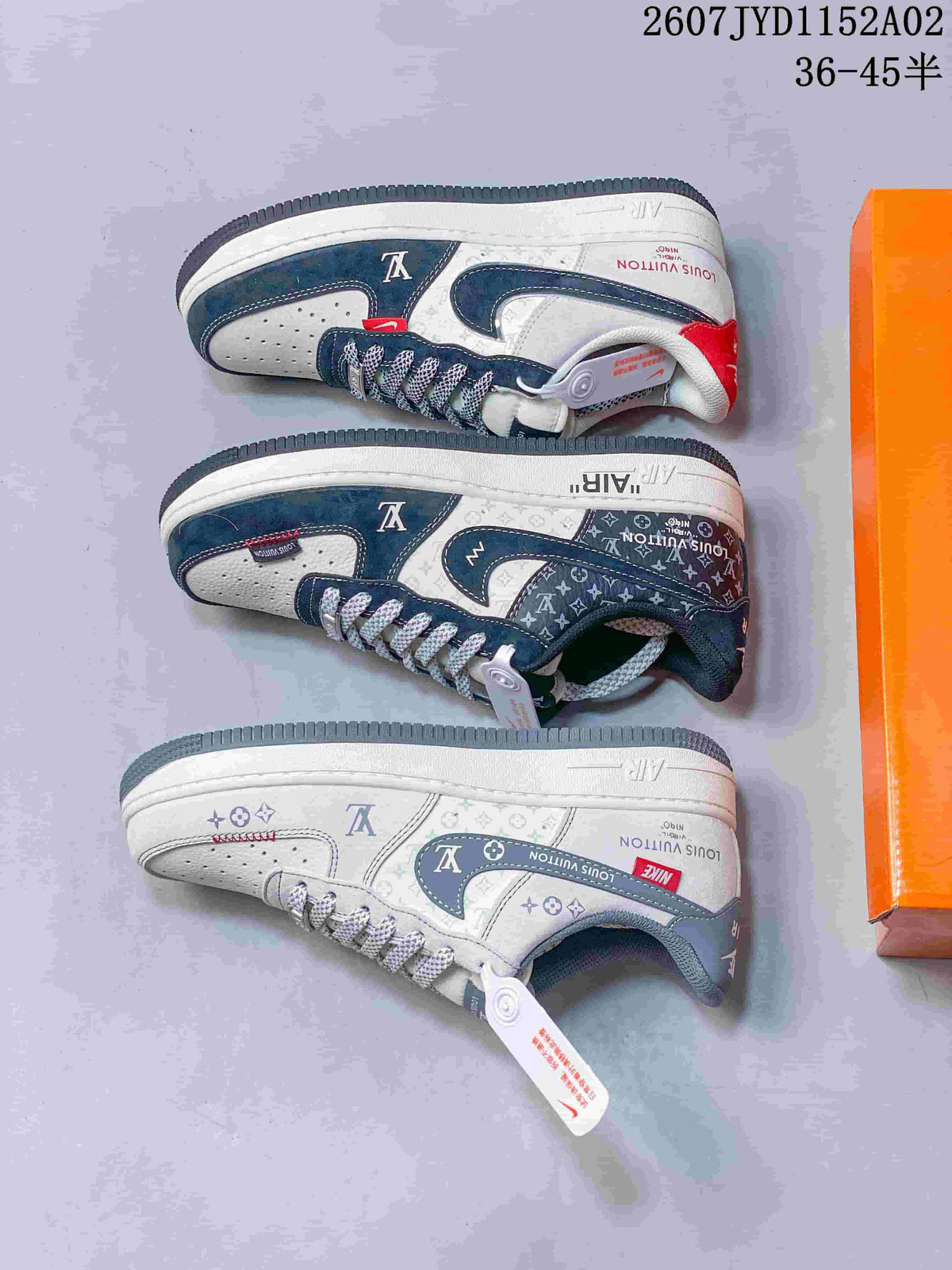 Nike Air Force 1 '07 Low Sneakers, Monogram Print