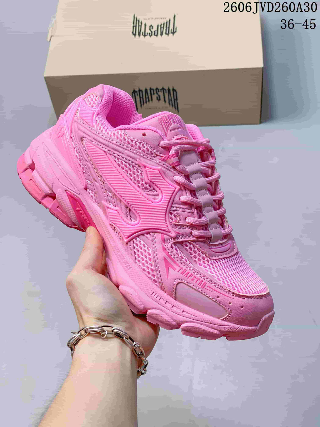 Trapstar Trispeed 3000 Retro Chunky Running Sneakers