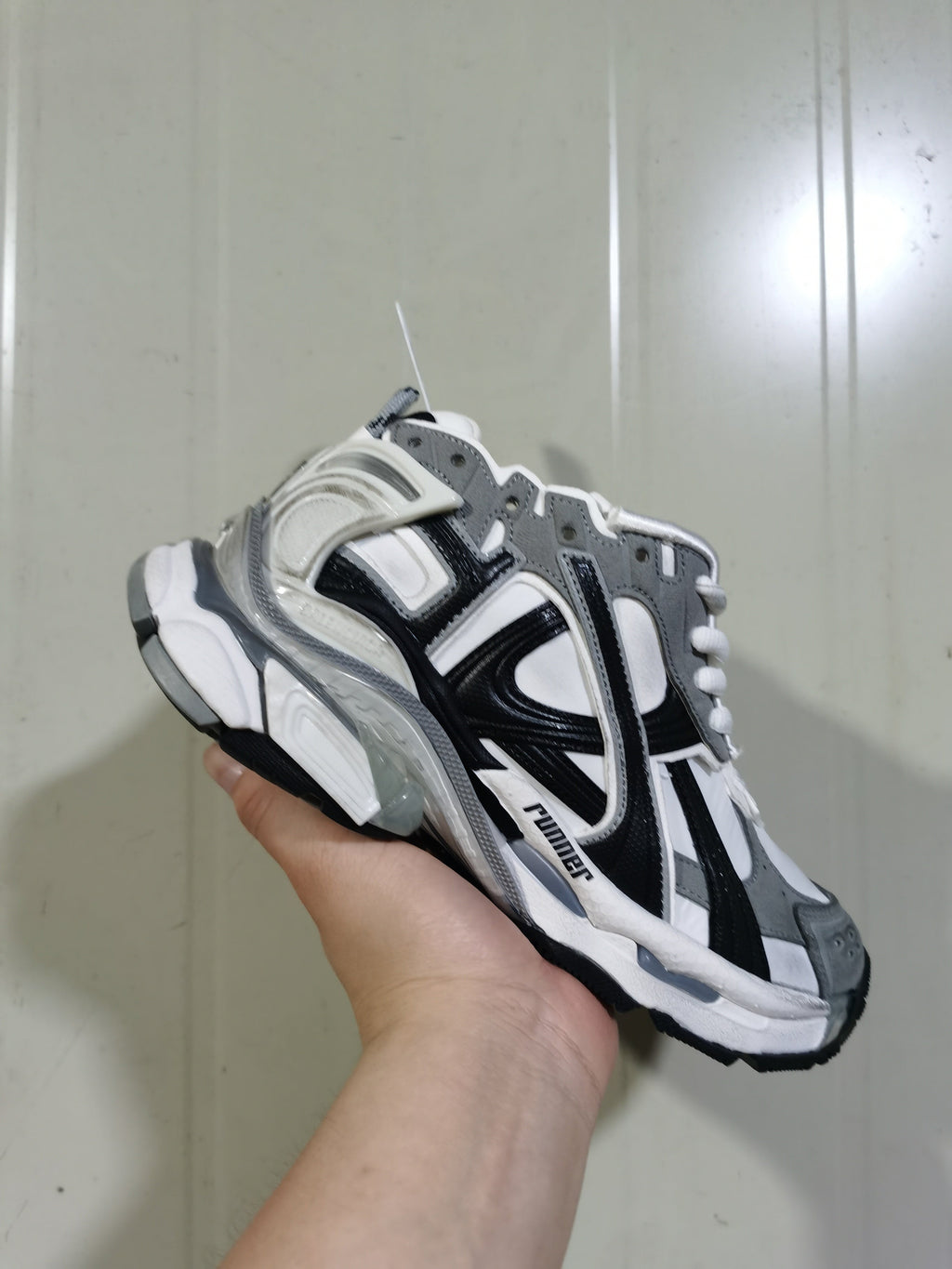 Puma 9012 Runner Sneakers Grey White Black