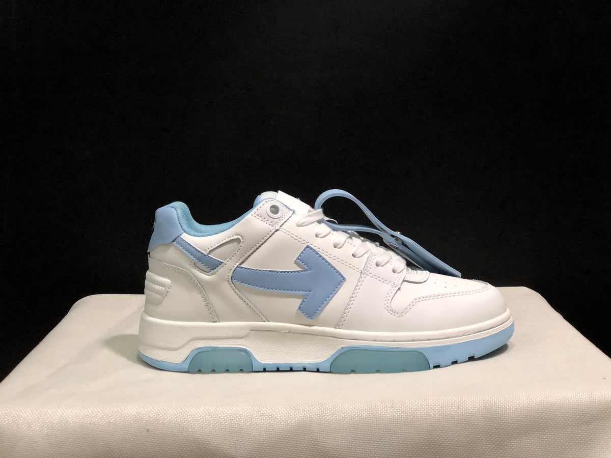 Off-White Out Of Office Low-Top Sneakers White Light Blue