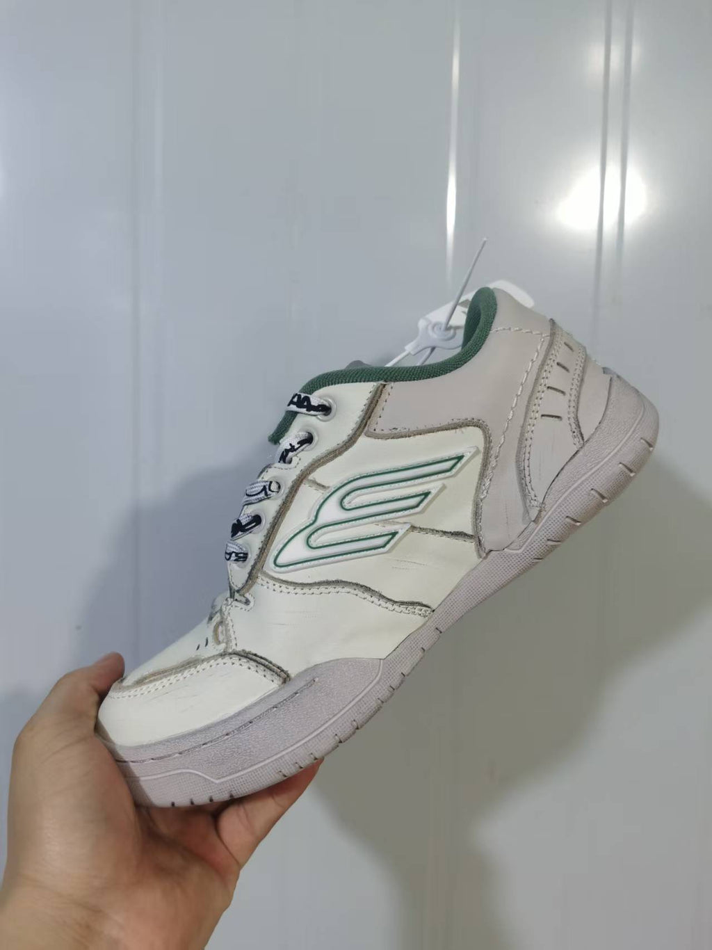 Balenciaga Hamptons 9930 Sneakers Beige Green