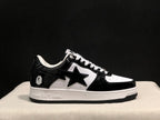 BAPE Bape Sta Low Sneakers Black White