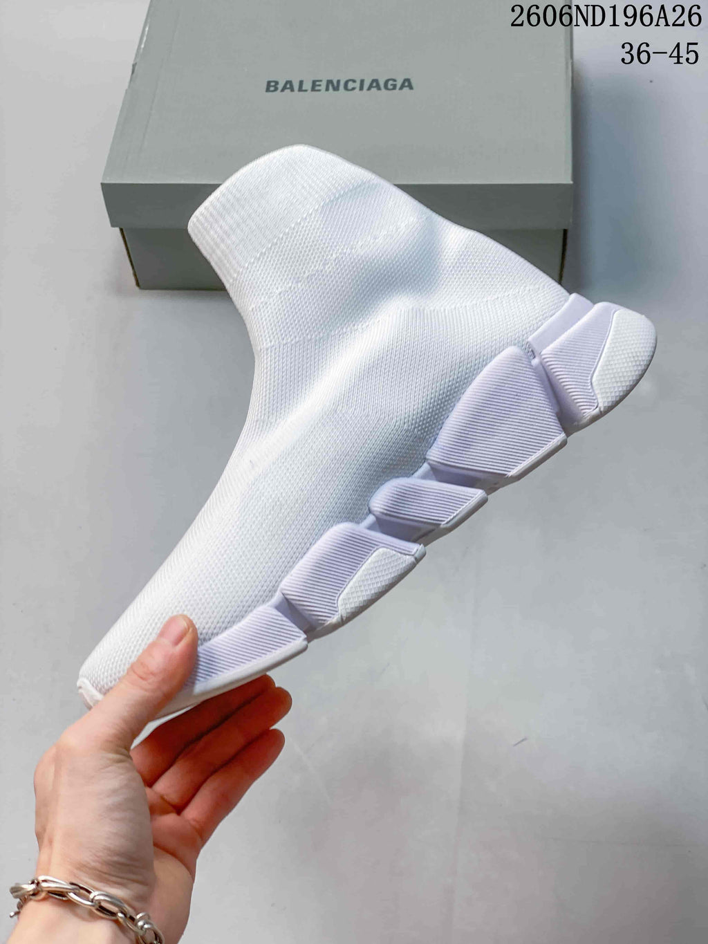 Balenciaga White Sock Sneakers 2606ND196A26