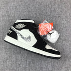 Air Jordan 1 Mid Black History Month Sneakers 852542-010