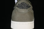 Travis Scott x Air Jordan 1 Low OG Olive White Sneakers HQ6998-200