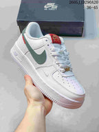 Nike WMNS Air Force 1 Shadow White Green Red Sneakers JD290A20