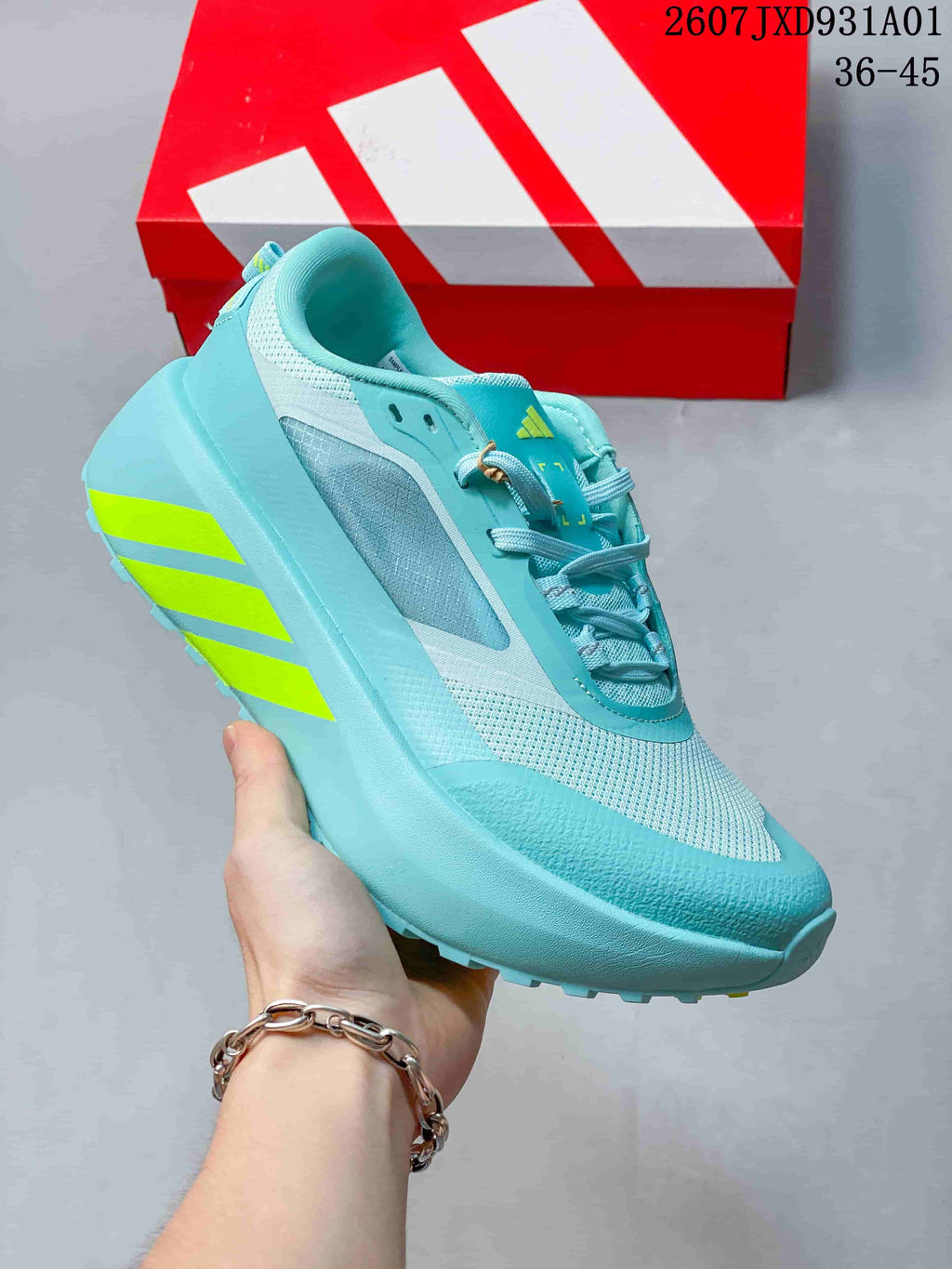 adidas Hyperboost ATR Trail Sneakers in Aqua