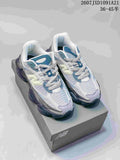 New Balance 9060 Blue and Grey Mesh Sneakers