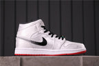 Air Jordan 1 Mid Edison Chen White Silk CU2804-100 Sneakers