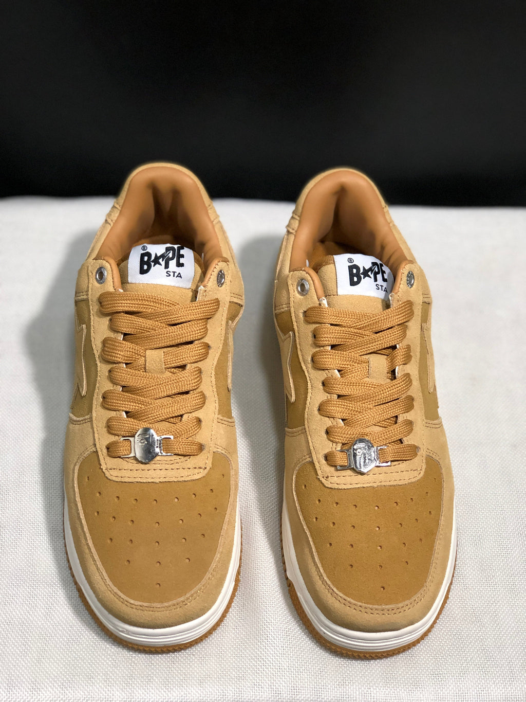 BAPE Bape Sta Low Sneakers Wheat