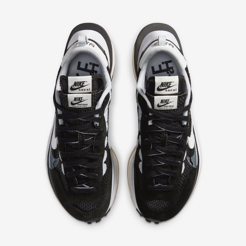 Nike sacai VaporWaffle CV1363-001 Black White Sneakers