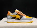 BAPE STA Low-Top Sneakers Grey Yellow