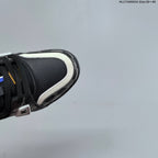 Louis Vuitton Black and Gray Checkerboard Low-Top Sneakers