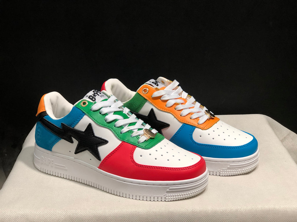 BAPE Bape Sta Low-Top Sneakers Multicolor