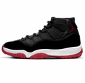 Jordan Air Jordan 11 Retro High Black Red Sneakers 378037-061