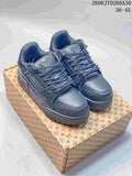 Louis Vuitton Trainer Maxi Low-Top Sneakers, Charcoal, 06JYD260A30_001