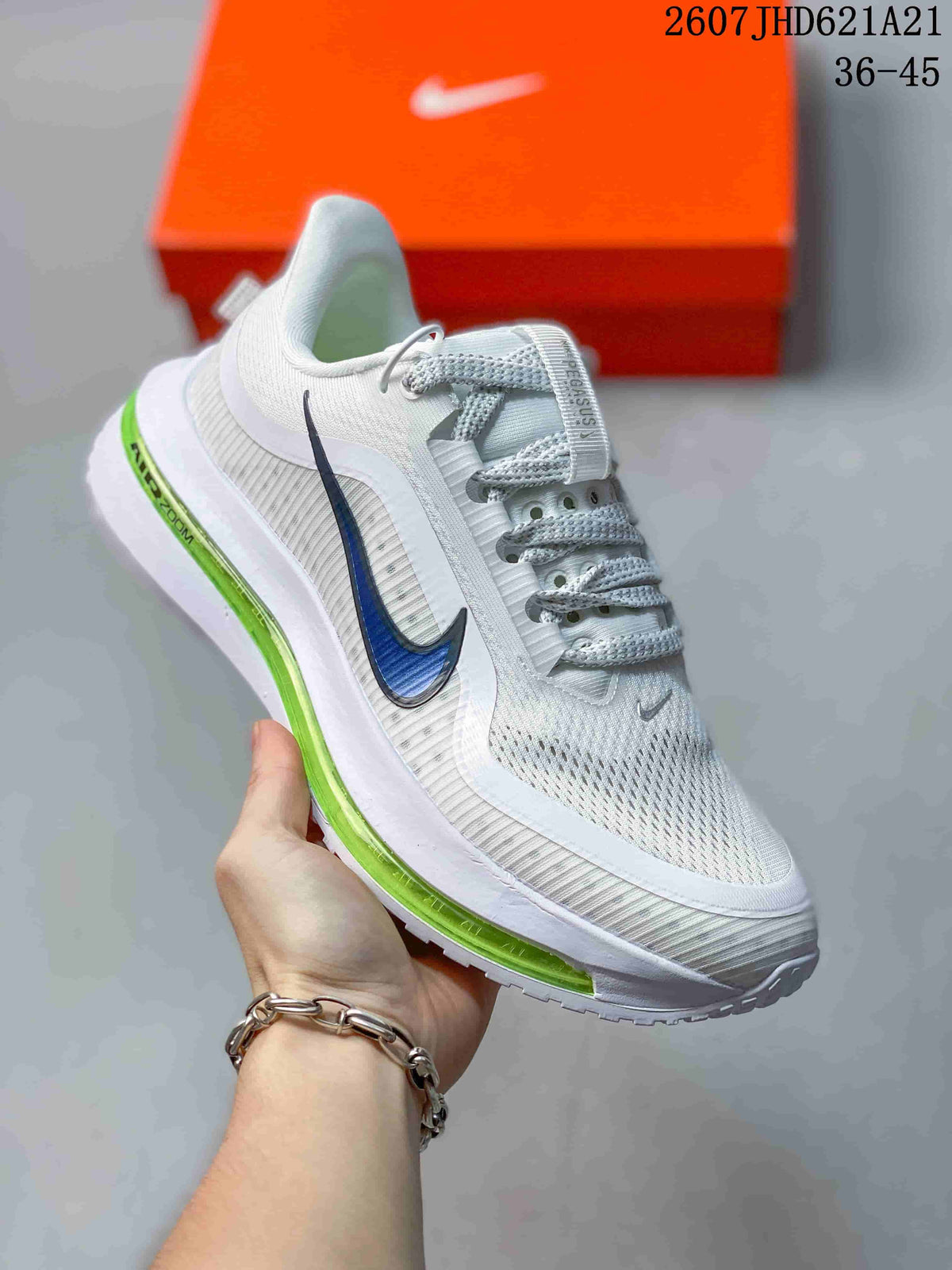Nike Air Pegasus Premium White Blue Sneakers 712310WPR