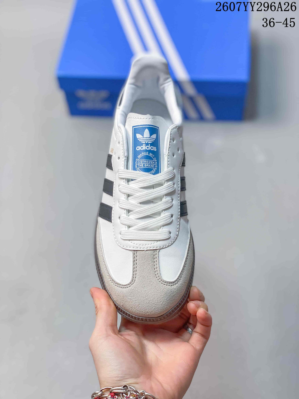 Adidas Samba OG Sneakers White Black 2607YY296A26