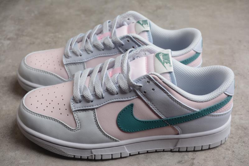 Nike SB Dunk Low Sneakers Pink Green White FD1232-002