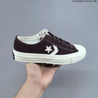 Converse One Star Low-Top Sneakers in Black and White