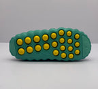 Nike Green and Yellow Slide Sandals