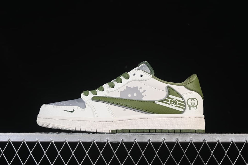 Nike Air Jordan 1 Low OG SP Travis Scott Fragment Design Green