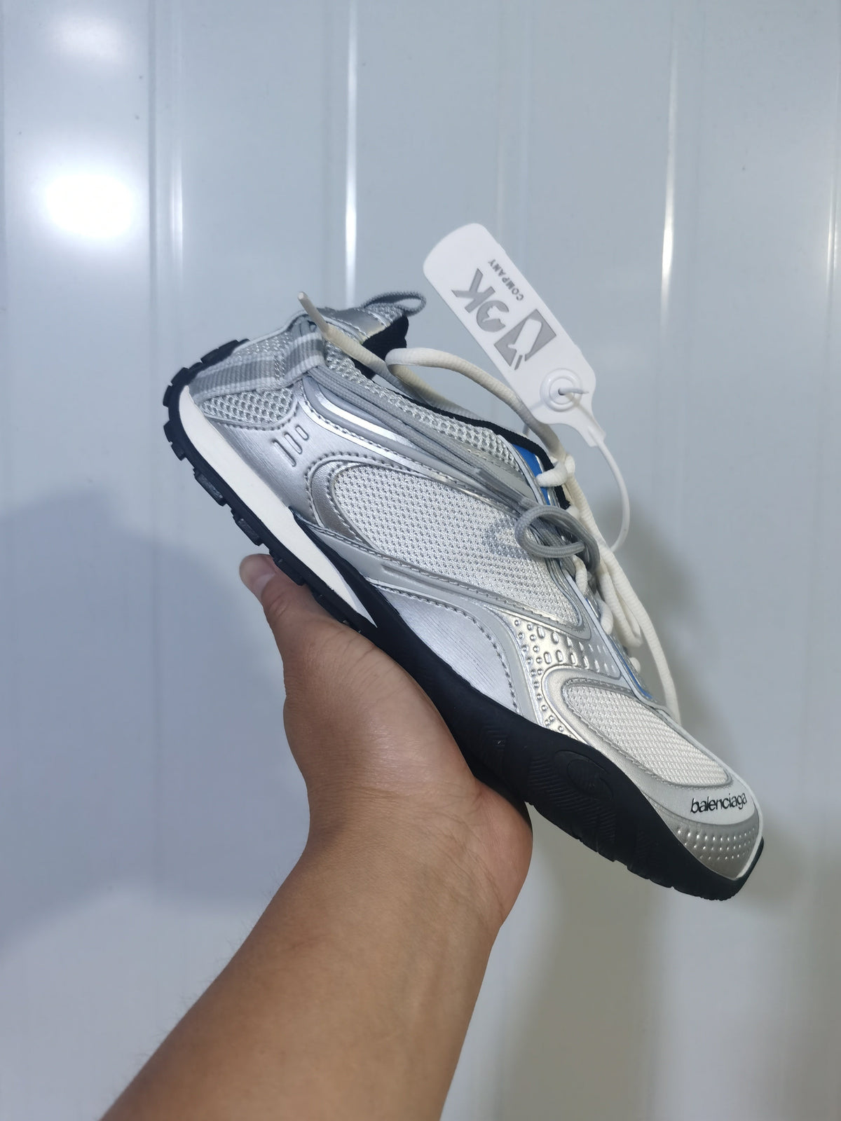 Balenciaga Radar Sneaker Silver 9114