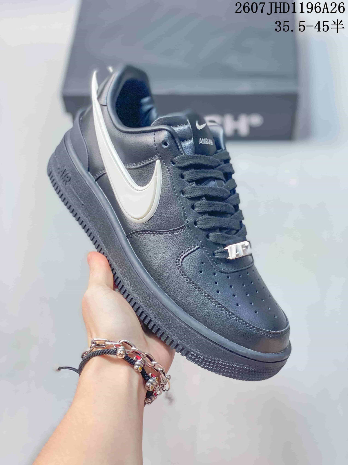 Nike Air Force 1 '07 LV8 Black White Low-Top Sneakers