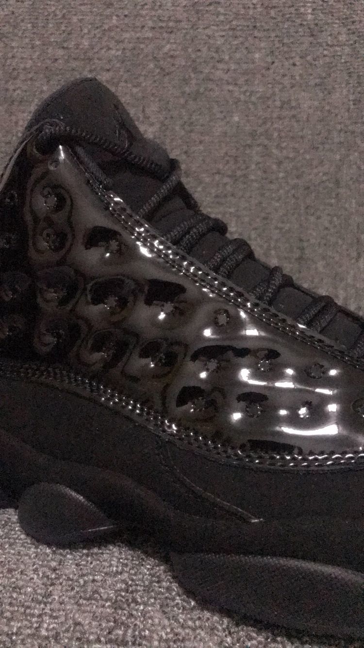 Air Jordan 13 Retro Cap and Gown Black Sneakers