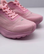 Alo Pink Knit Low-Top Sneakers