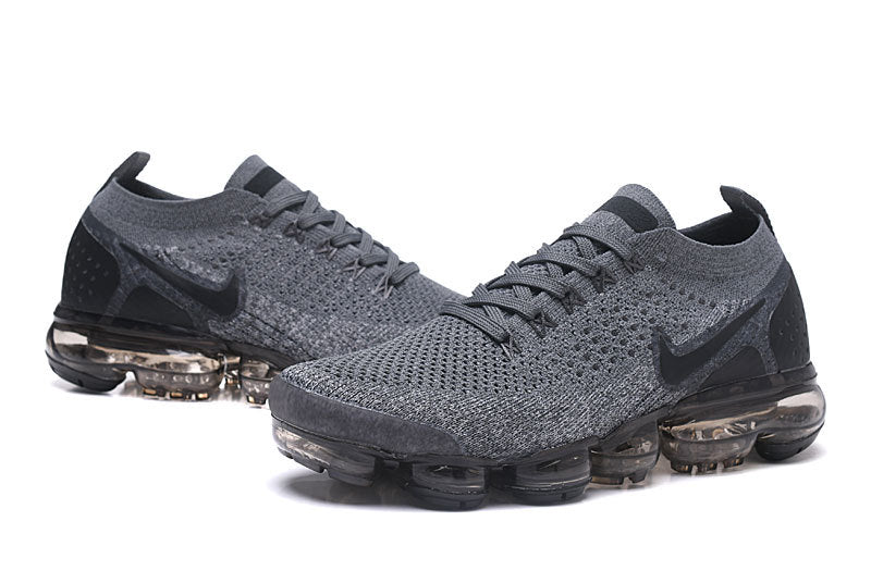 Nike Air VaporMax Flyknit 2 Grey Black Sneakers 942842-030
