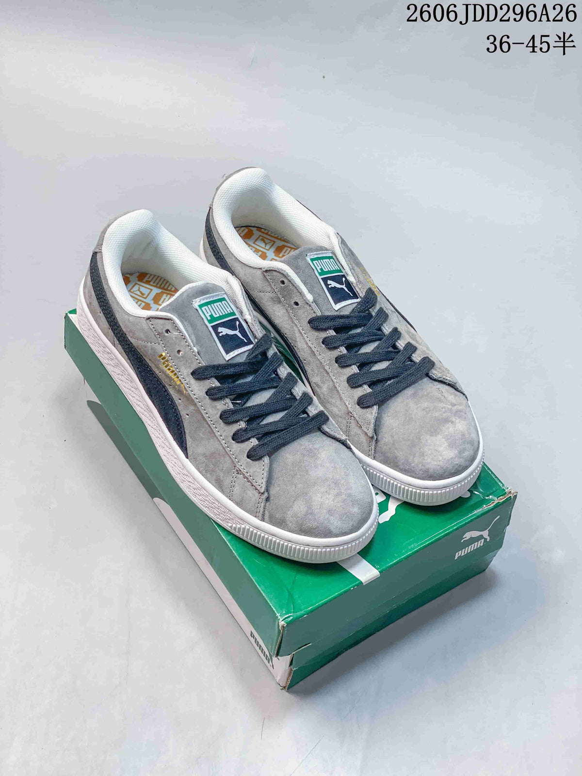 Puma Suede Shed Low-Top Sneakers Gray 369568