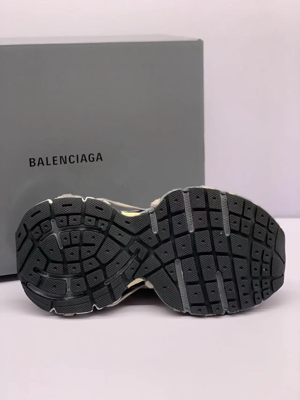 Balenciaga 3XL Sneakers Gray and Purple
