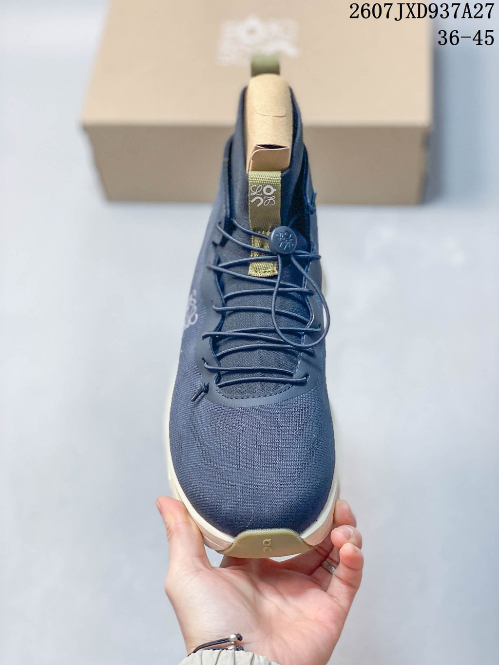 LOEWE x On Cloudtilt High-Top Sneakers Navy 712370URY
