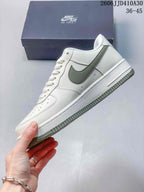 Nike Air Force 1 ’07 Low White and Sage Green Sneakers
