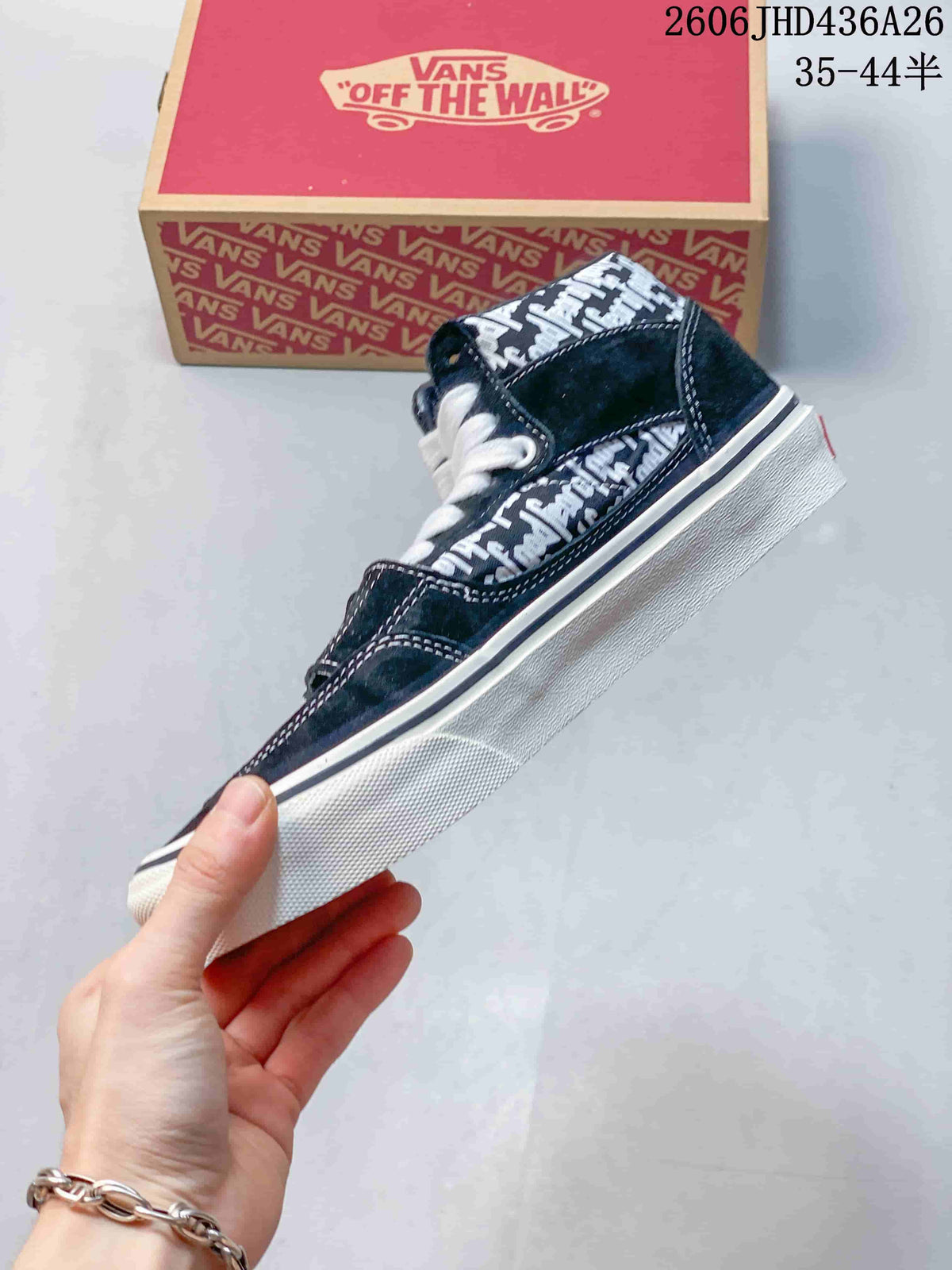 Fear of God x Vans Era 95 Reissue Sneakers, Black and White