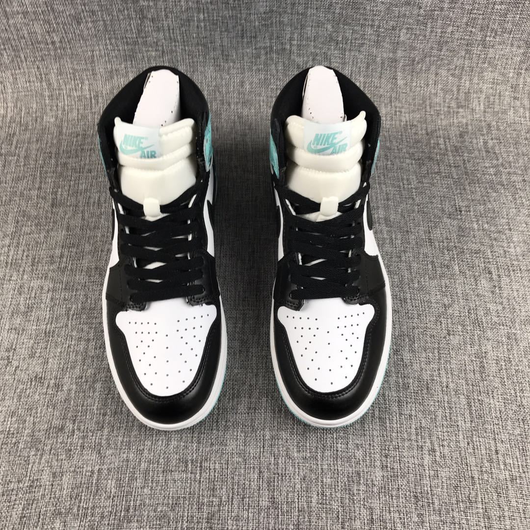 Jordan Air Jordan 1 High Mint Green Black White Sneakers