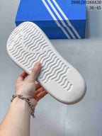 adidas adiFOM Superstar Mule Clogs White Black