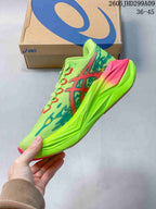 ASICS Superblast 3 Running Shoes, Lime Green and Pink