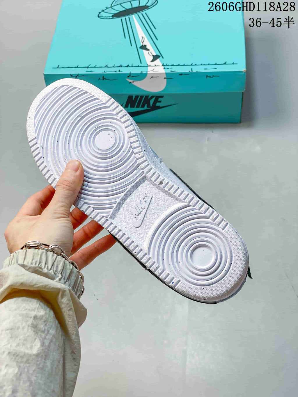Nike Court Vision Low 2 White Graphic Sneakers