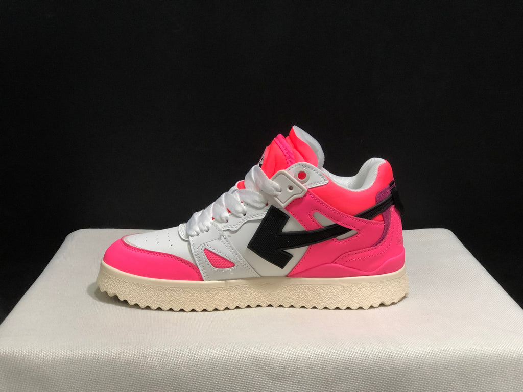 Off-White Out Of Office Sneakers Pink White Black
