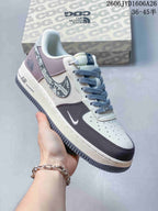 Nike Air Force 1 '07 Low NBA Warriors White Blue Gold