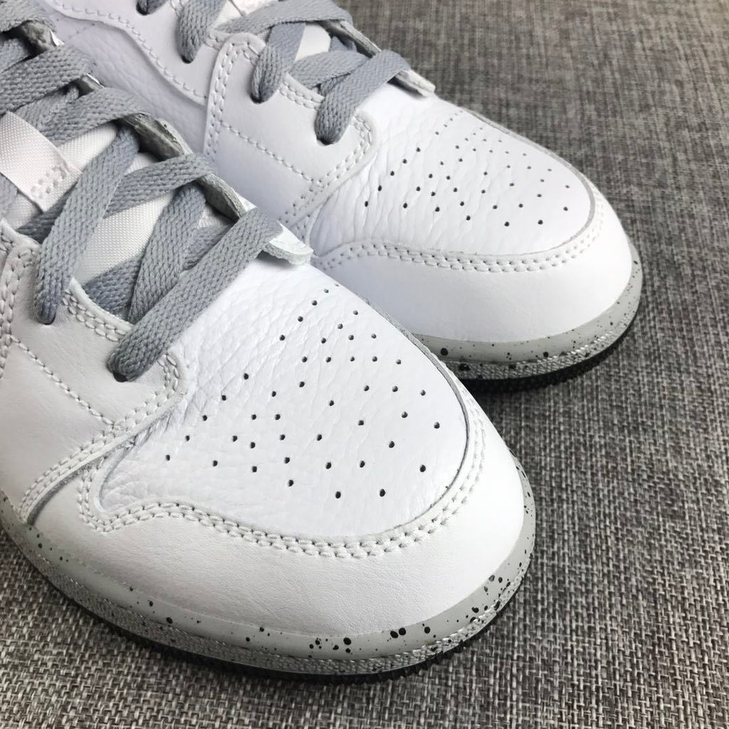 Jordan 1 High White Cement Sneakers
