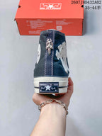 Converse Chuck Taylor 1970s High-Top Sneakers, Navy and White