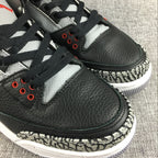 Air Jordan 3 Retro Black Cement Sneakers